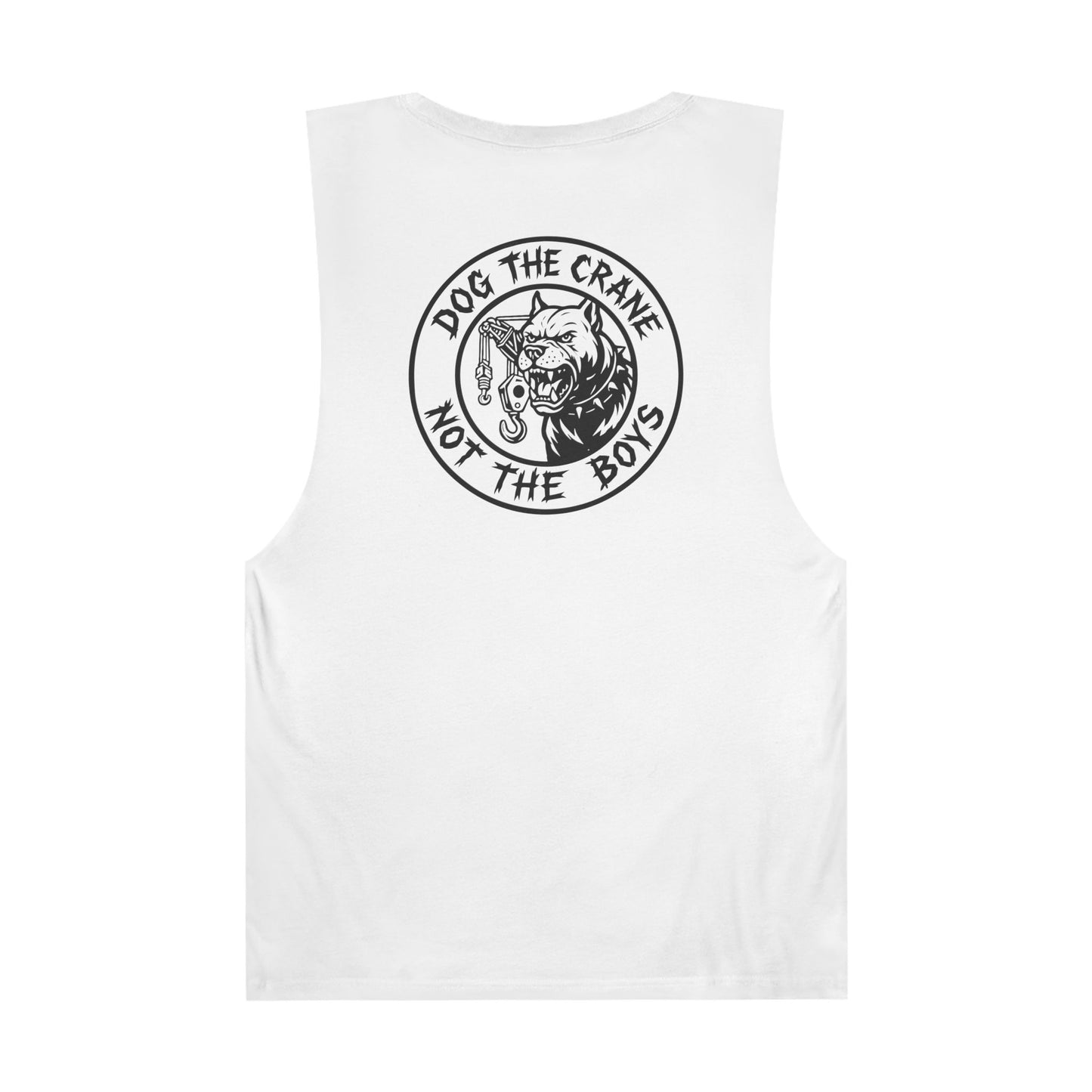 DOG THE CRANE NOT THE BOYS INDUSTRY TANK TOP