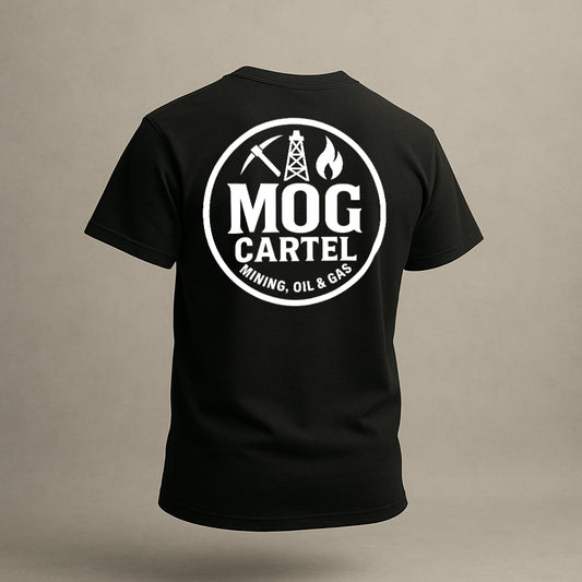 CLASSIC MOG CARTEL "WHITE  PRINT" T-SHIRT