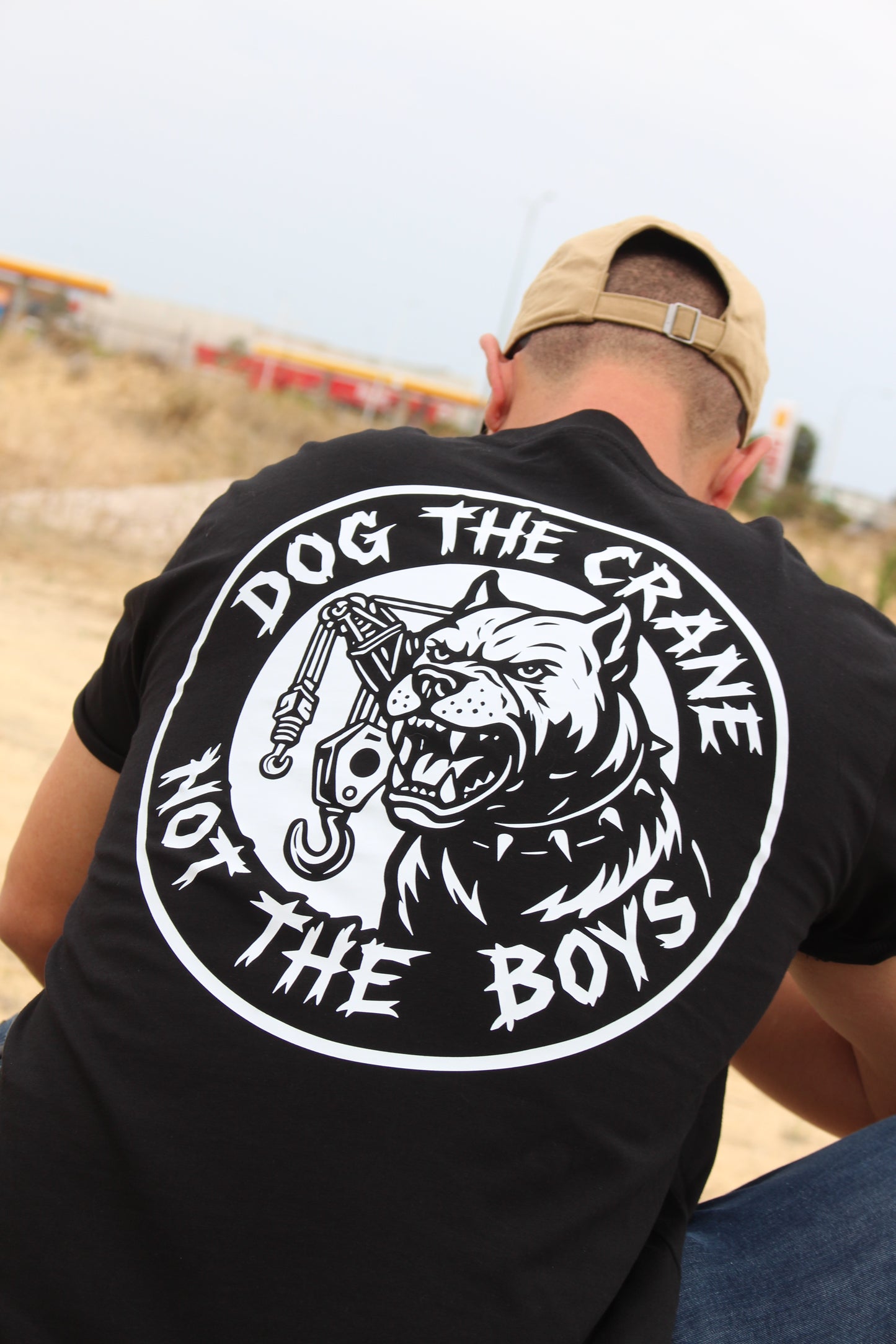 DOG THE CRANE NOT THE BOYS INDUSTRY T-SHIRT